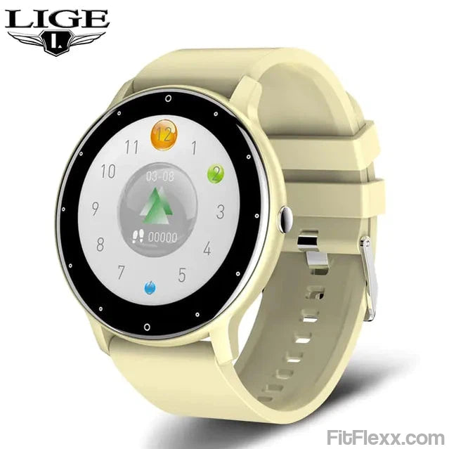 New Smart Watch Men Full Touch Screen Sport Fitness Watch