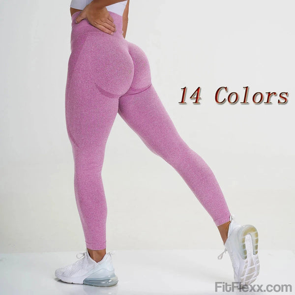 Seamless High Waist Workout Leggings for Women